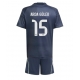 Real Madrid Arda Guler #15 Bortedraktsett Barn 2025-26 Kortermet (+ Korte bukser) Real Madrid Arda Guler #15 Bortedraktsett Barn 2025-26 Kortermet (+ Korte bukser)